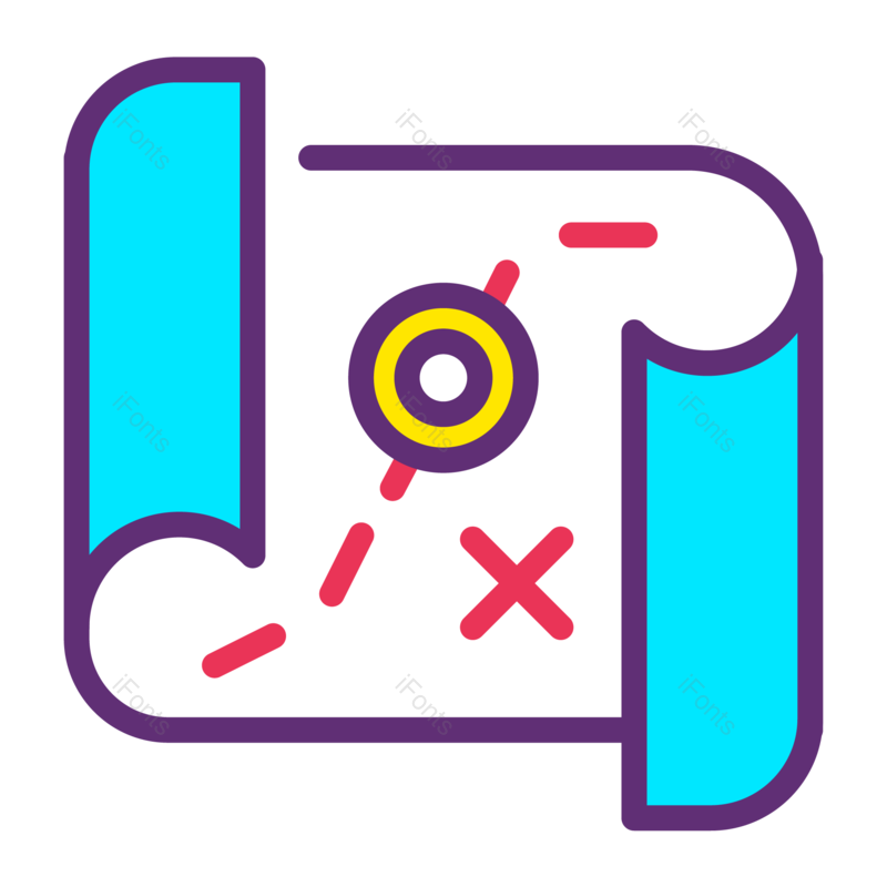 图标图片,定位元素,简约PNG,地图免抠素材